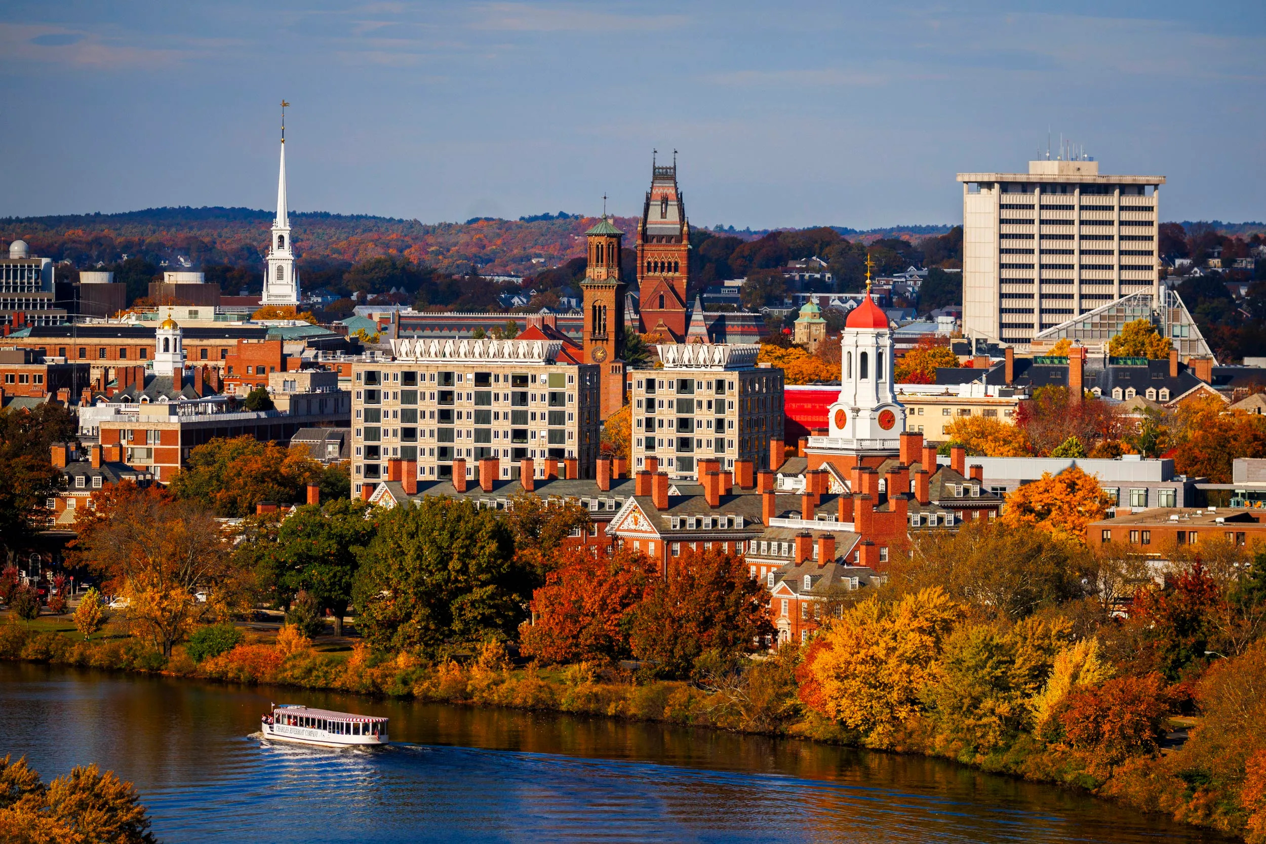 Harvard University Aerial View