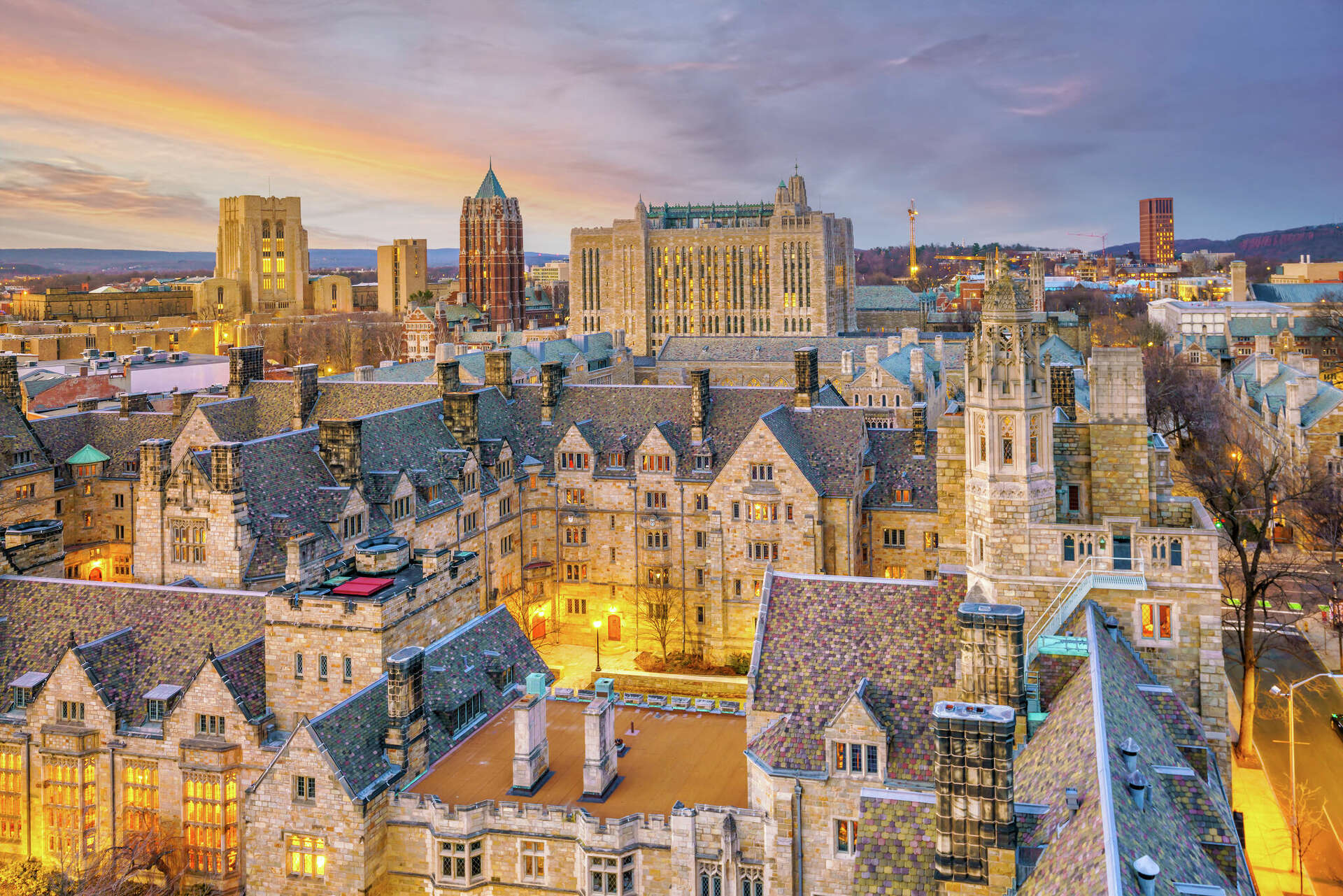 Yale University Campus Aerial